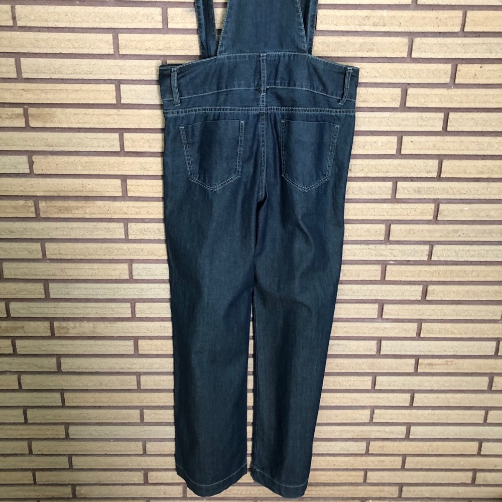 80's Denim Overalls - Denim Jean Overalls - Size 6 - Picture 3 of 9